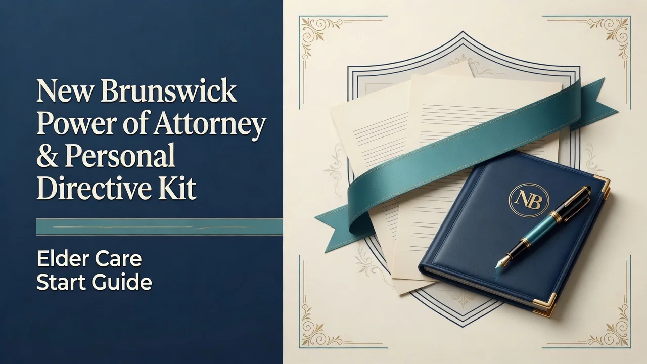 New Brunswick Legal Authority Kit — POA Before the Crisis