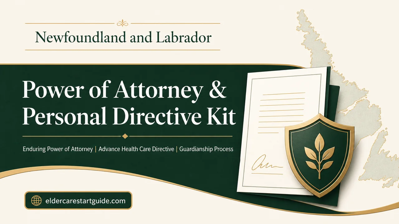 NL Power of Attorney & Personal Directive Kit