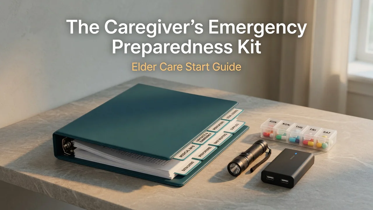 Caregiver Emergency Preparedness Kit — Ready Before the Crisis