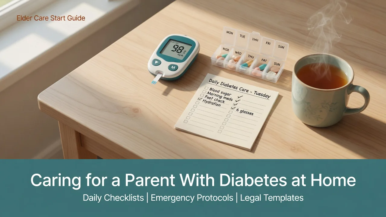 Caring for a Parent With Diabetes — Your Home Management Toolkit