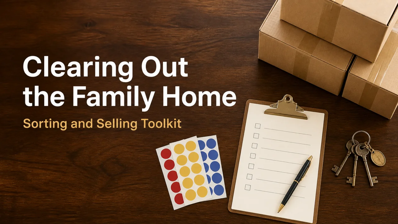 Clearing Out the Family Home — Sort, Divide, Sell