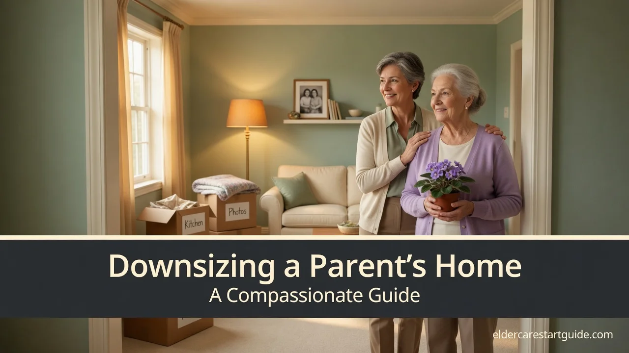 Downsizing a Parent's Home — The Step-by-Step Transition Guide
