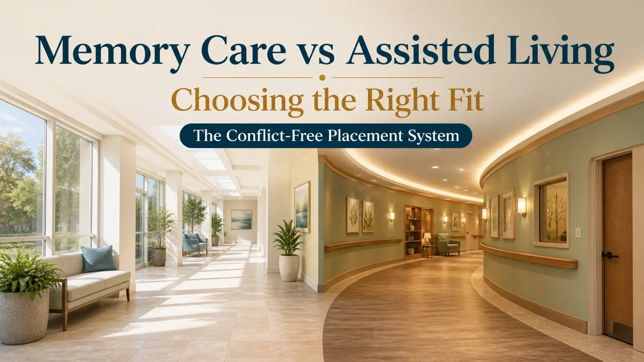 Memory Care vs Assisted Living — Know the Right Fit Before You Sign