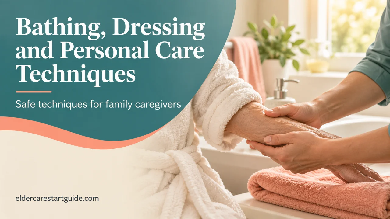 Personal Care Techniques — Safe Bathing, Dressing, and Transfers