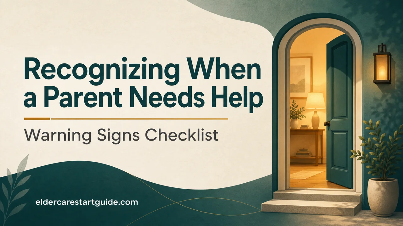Parent Warning Signs Checklist — From Worry to Action Plan