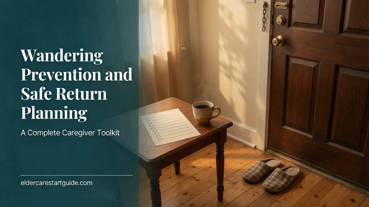 Wandering Prevention Toolkit — Secure Your Parent Tonight