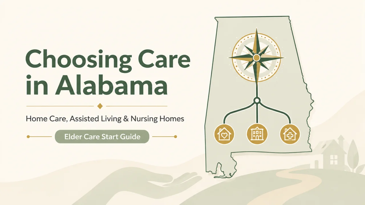 Alabama Elder Care Guide — Waivers, Licensing & Placement