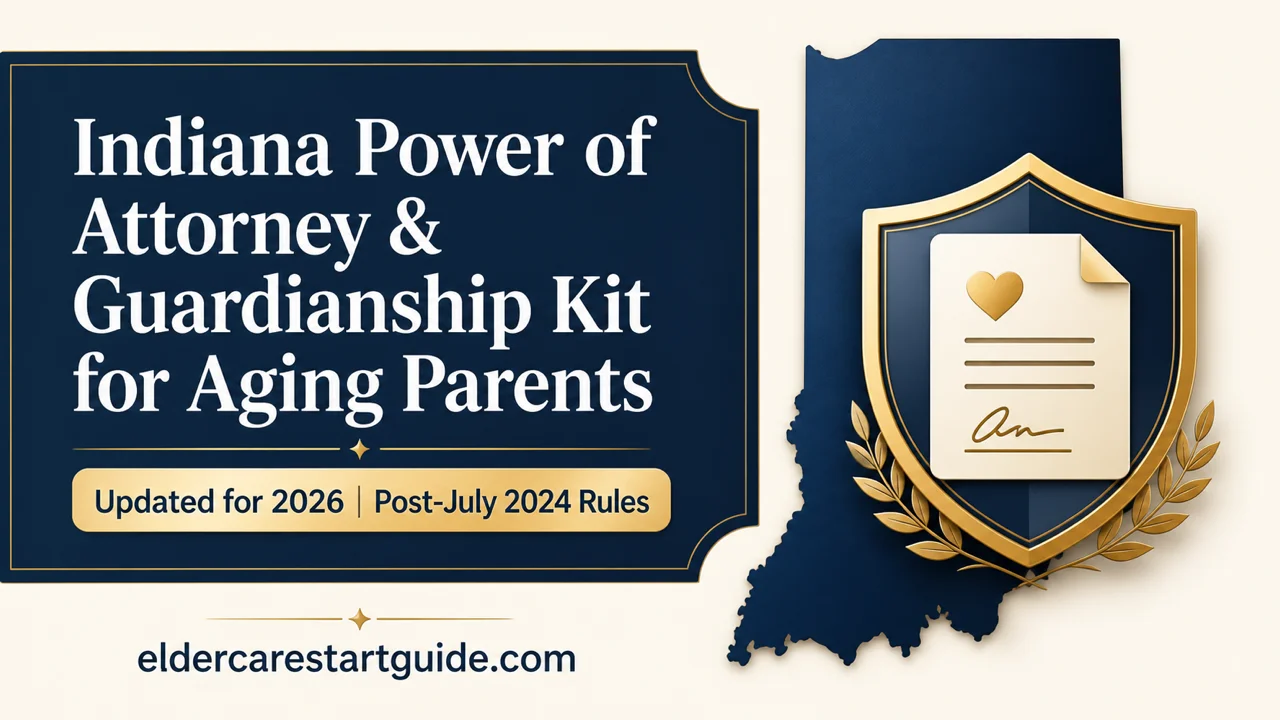 Indiana Power of Attorney & Guardianship Kit — Protect Your Parent