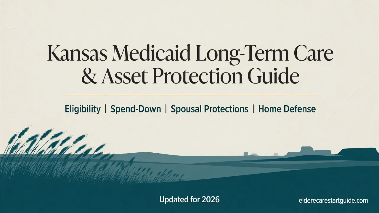 Kansas Medicaid LTC Guide — KanCare, Spend-Down & Home Protection