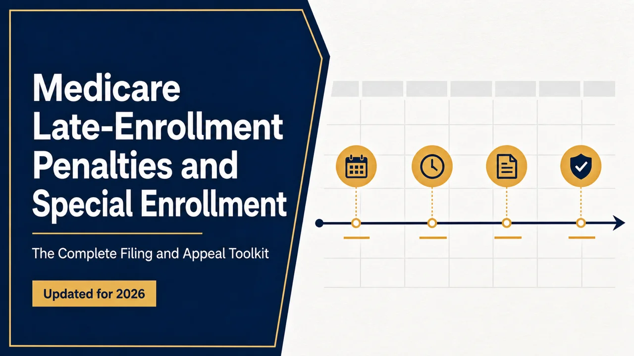 Medicare Late-Enrollment Penalties — Avoid, Calculate, or Fix Yours