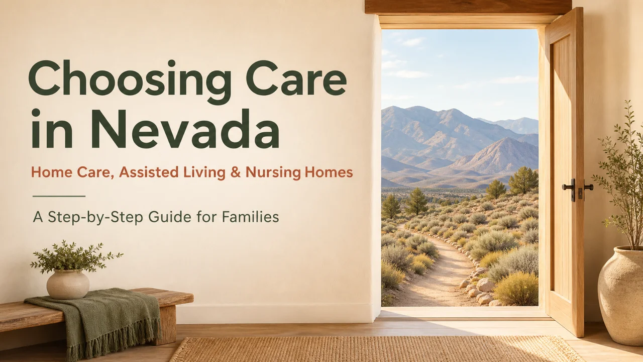 Nevada Elder Care Decision Guide — Home Care vs. Assisted Living vs. SNF