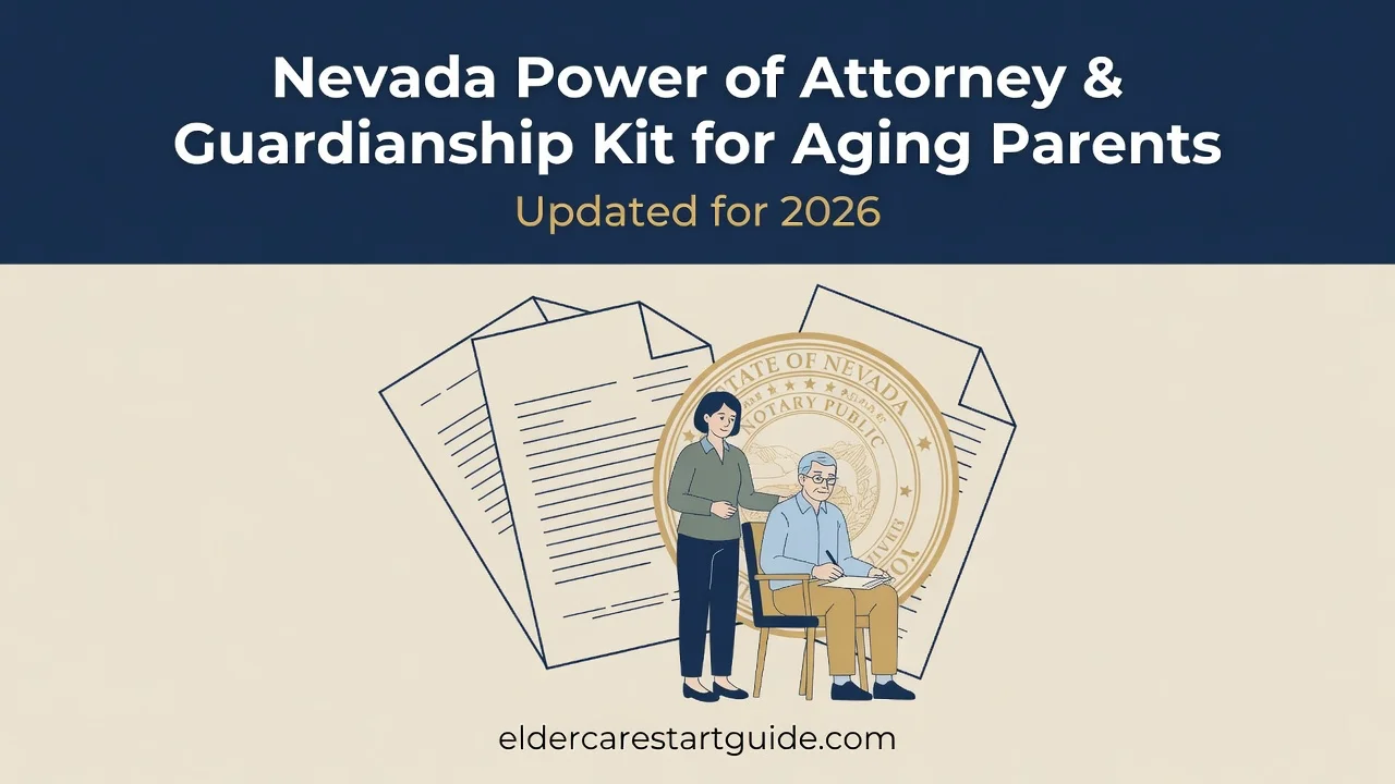 Nevada POA & Guardianship Kit — Legal Authority for Aging Parents