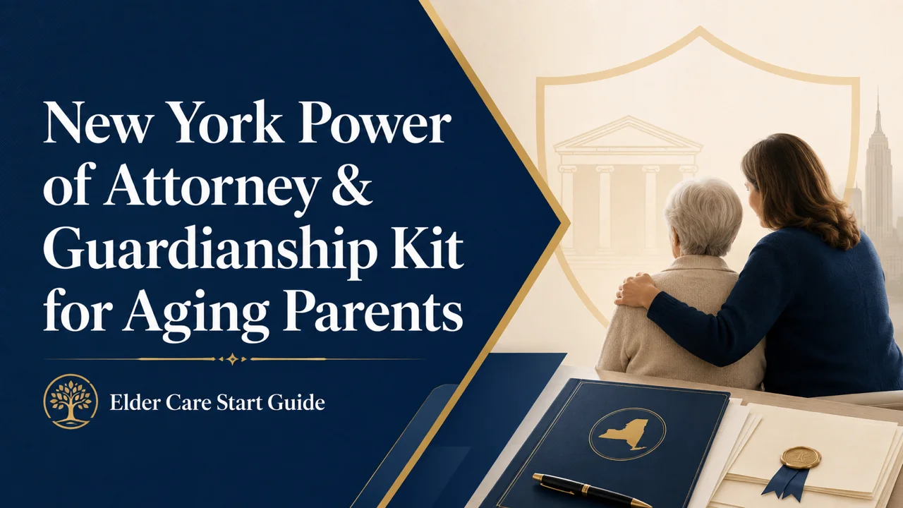 New York POA & Guardianship Kit — Legal Authority for Aging Parents