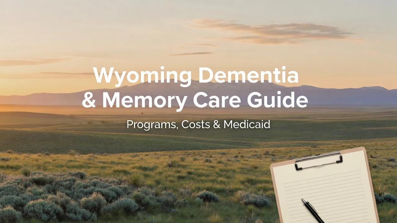 Wyoming Dementia Care Guide — Programs, Costs & Medicaid